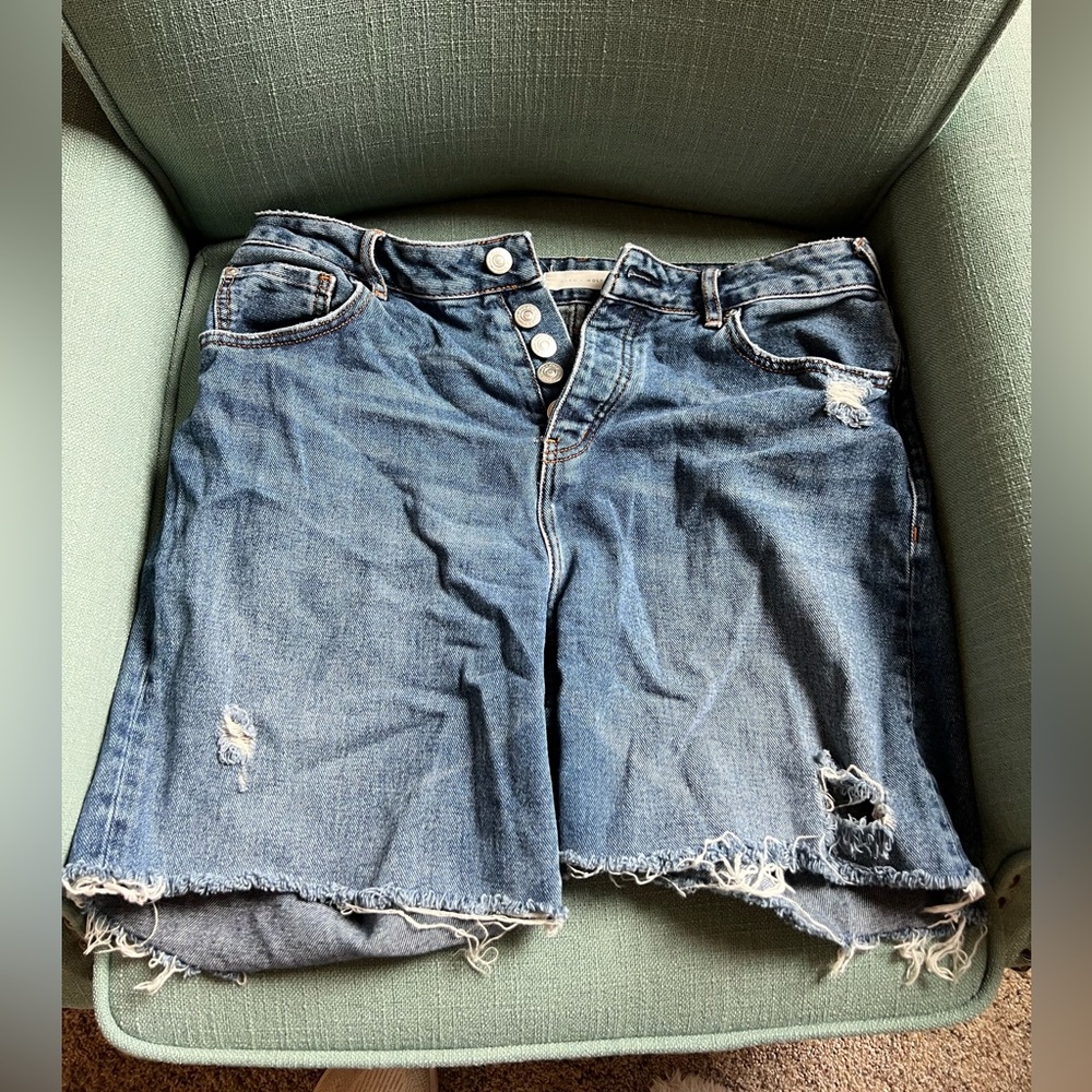 Cleo+ Wolf Jeans Shorts